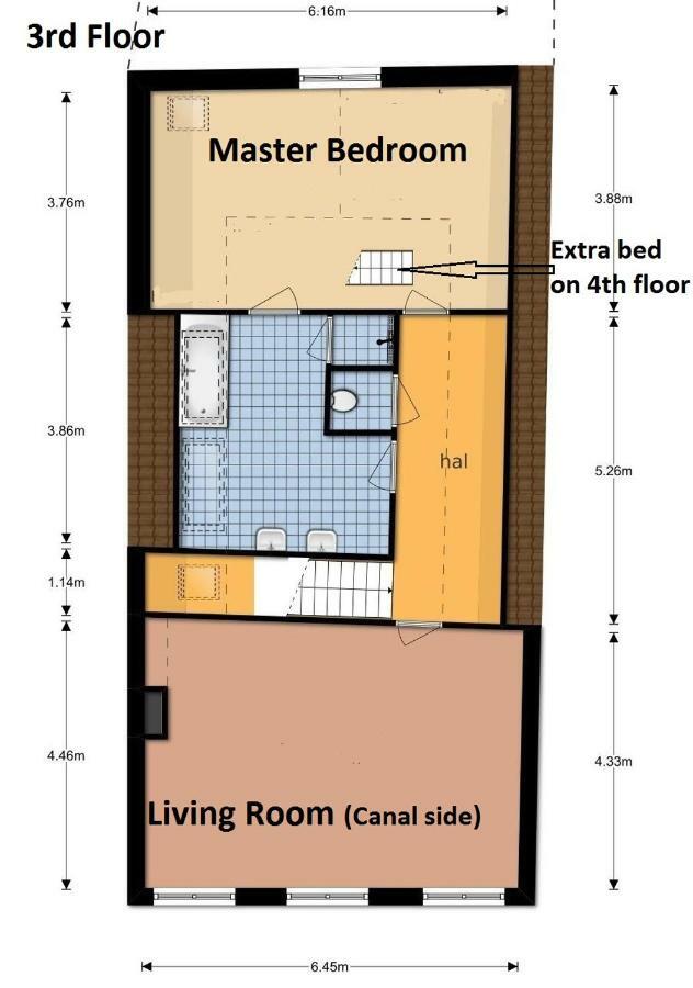 Large Historical Apartment & Canal Terrace อูเทรคต์ ภายนอก รูปภาพ
